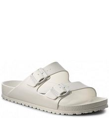 Klapki Birkenstock białe męskie 