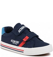 Tenisówki Action Boy granatowe dziecięce CF19154-1 Cobalt Blue