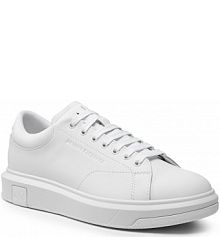 Sneakersy Armani Exchange białe męskie 
