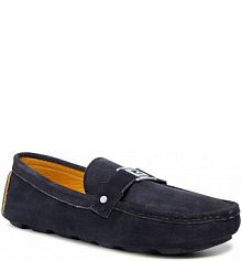 Mokasyny Guess czarne męskie Gallarate FM6SOR SUE14 BLACK