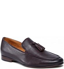 Półbuty wsuwane Gino Rossi brązowe męskie 121AM0713 Brown