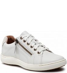 Sneakersy Clarks szare damskie 