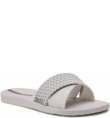 Klapki eleganckie Ipanema szare damskie Street II Fem 83244 Grey/Grey 21933