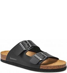 Klapki Dr. Brinkmann czarne męskie 