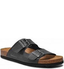 Klapki Dr. Brinkmann szare męskie 