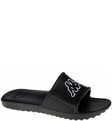 Kappa Somey, damskie klapki, Czarne dziecięce