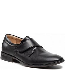 Buty na rzepy Zarro czarne dziecięce DZ10  Lico