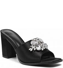 Klapki eleganckie Jenny Fairy czarne damskie 