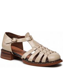 Sandały Sergio Bardi beżowe dziecięce WFA1894-2Z Beige