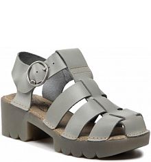 Sandały Fly London szare damskie 