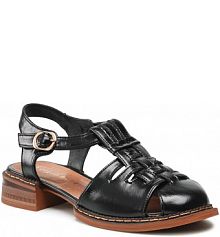 Sandały Sergio Bardi czarne dziecięce WFA1894-1Z Black