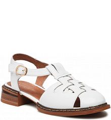 Sandały Sergio Bardi białe dziecięce WFA1894-1Z White