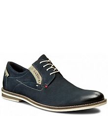 Półbuty sznurowane Lasocki For Men granatowe dziecięce MI07-991-781-46