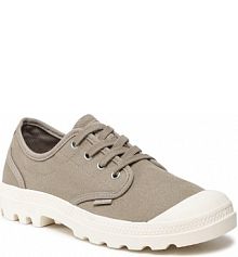 Półbuty sznurowane Palladium brązowe męskie Pampa Oxford 02351-297-M Dune