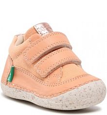 Sneakersy Kickers pomarańczowe dziecięce Sostankro 894561-10-171 M Orange Clair
