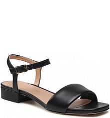 Sandały Unisa czarne damskie 