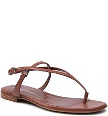 Sandały Emporio Armani brązowe damskie X3Q077 XF261 00021 Cuoio