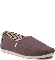 Półbuty wsuwane Toms bordowy męskie 