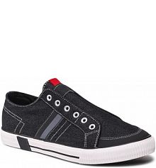 Tenisówki Lanetti czarne męskie 