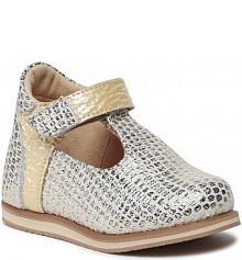 Buty na rzepy Zarro złote dziecięce D95 Żółty