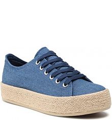 Espadryle Jenny Fairy granatowe damskie WSS20609-01 Cobalt Blue