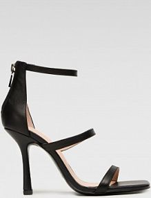 Sandały na szpilce Badura czarne 001.26029