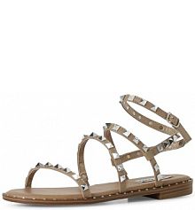 Sandały  – Travel beżowe Steve Madden dziecięce