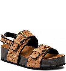 Sandały GINO ROSSI brązowe damskie 