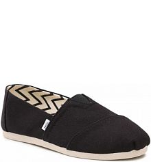 Półbuty wsuwane Toms czarne męskie 