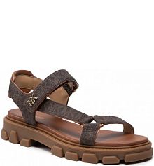 Sandały MICHAEL Michael Kors brązowe dziecięce Ridley Sandal 40F1RIFA1B Brown