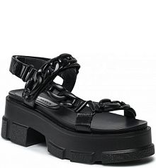 Sandały Steve Madden czarne dziecięce Provoke SM11001935-02002-184 Black/Black