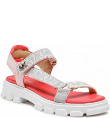 Sandały MICHAEL Michael Kors szare, kolorowy dziecięce Ridley Sandal 40F1RIFA1B Multi