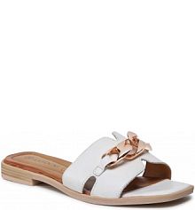 Klapki Lasocki białe dziecięce WI16-MENA-04 White