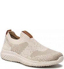 Sneakersy Wrangler beżowe dziecięce Freesbee Slip On WL21581A Beige 023