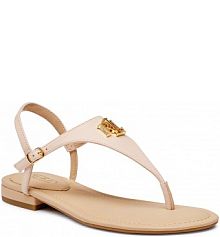 Sandały LAUREN RALPH LAUREN różowe damskie 