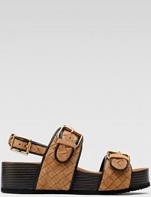 Sandały gino rossi brązowe damskie 22SS41