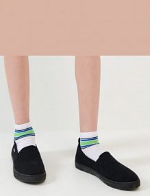 Tenisówki slip on Sinsay czarne dziecięce 7289G-99X