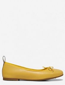 Balerinki Marc O'Polo żółte damskie
