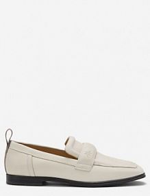 Loafersy Marc O'Polo białe