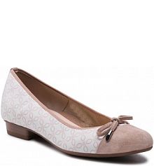 Półbuty wsuwane Ara beżowe damskie 12-43721-24 Sand