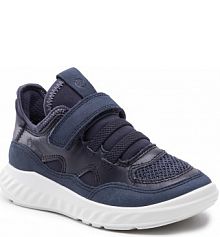 Buty na rzepy ECCO granatowe dziecięce Sp.1 Lite K GORE-TEX 71276251142 Night Sky/Night Sky/Ni