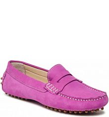 Mokasyny Sergio Bardi fioletowe damskie 