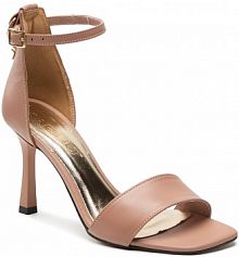 Sandały na szpilce Karino różowe 