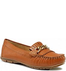 Mokasyny Sergio Bardi brązowe damskie RST-MARA-05SB Camel