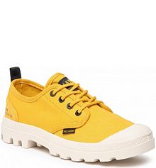 Półbuty sznurowane Palladium żółte męskie 
