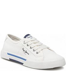 Tenisówki Pepe Jeans białe dziecięce