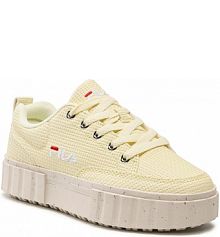 Półbuty na koturnie Fila żółte Sandblast R Wmn FFW0061.20002 Transparent Yellow