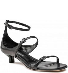 Sandały na szpilce Emporio Armani czarne X3P769 XF261 00002 Black