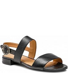 Sandały Emporio Armani czarne damskie 