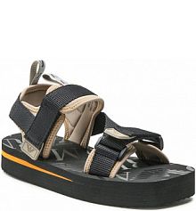 Sandały Emporio Armani czarne męskie 